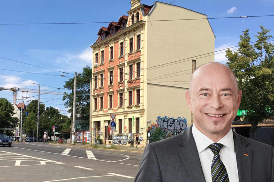 Für den Bundestagsabgeordneten Thomas Feist besteht Connewitz aus mehr als nur dem Conne Island oder dem Werk 2.