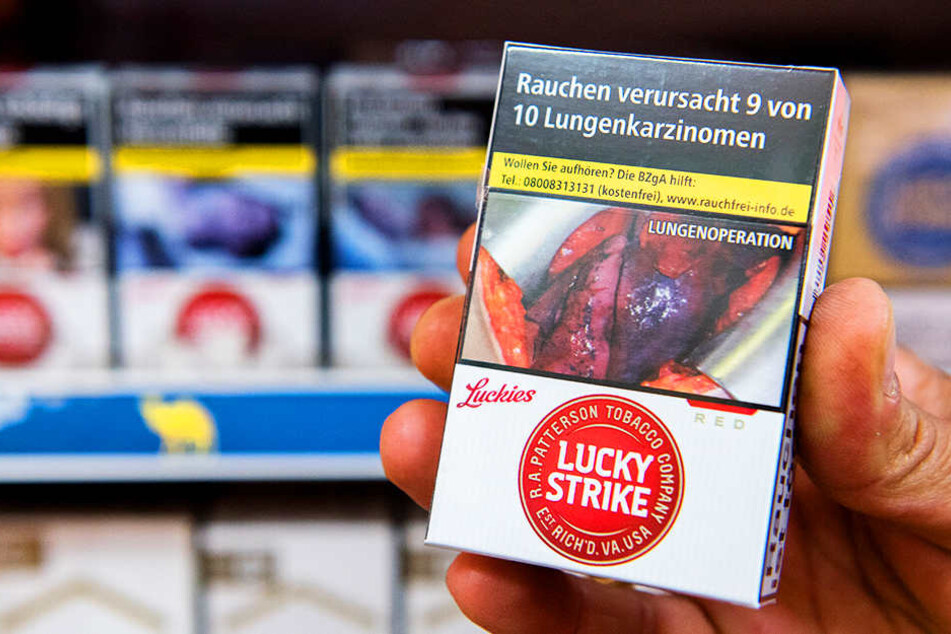 Schockbilder wie diese müssen seit Mai 2016 auf Zigarettenschachteln gedruckt werden.