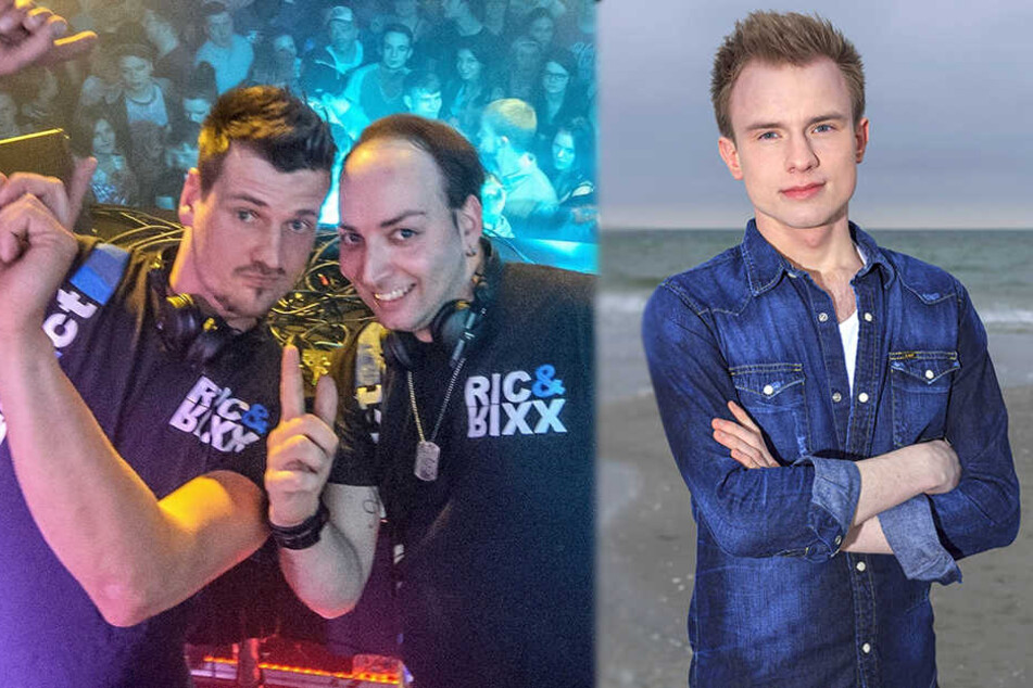 Stereoact (l.) und Toni Kraus (r., 20) sitzen in der Jury beim Erzistar.