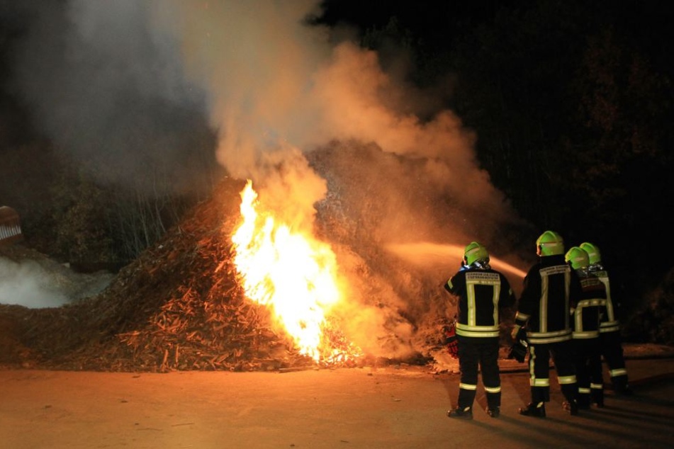 Die Feuerwehr konnte recht schnell verhindern, dass sich das Feuer ausbreitete.