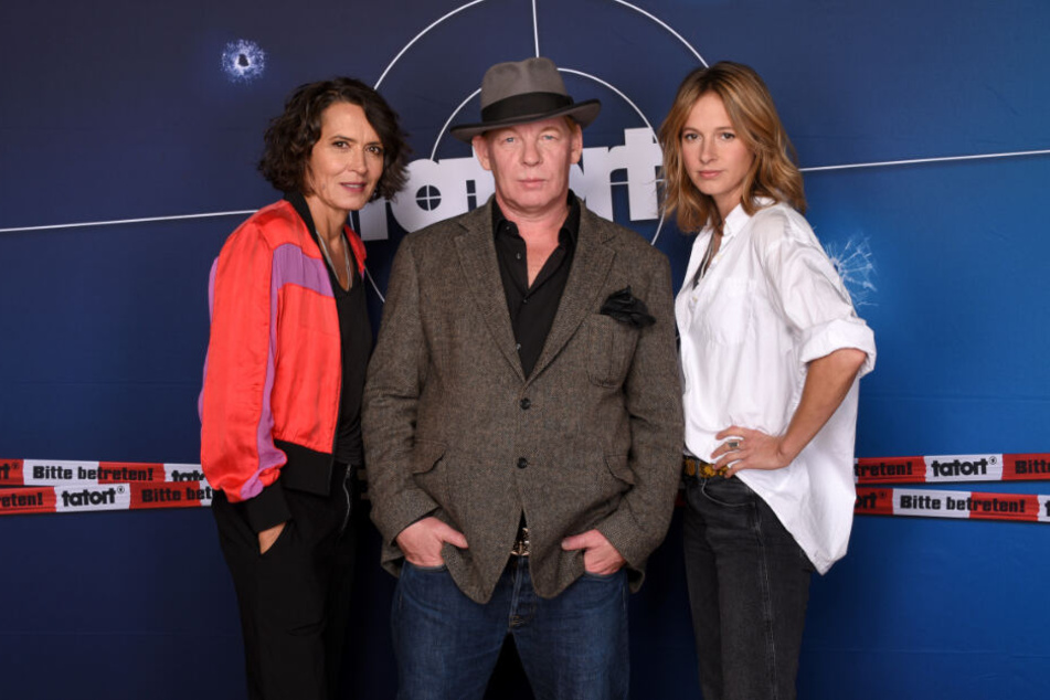 Ulrike Folkerts (links), Ben Becker und und Lisa Bitter.