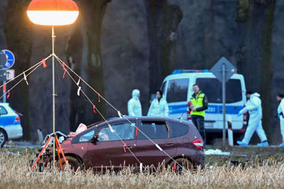 Mit diesem Auto war der 25-Jährige auf der Flucht.