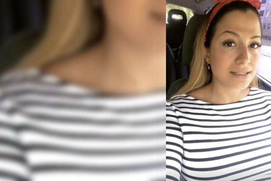 Jenefer Riili ist in ihren Stories oft auf dem Beifahrersitz ohne Gurt zu sehen.