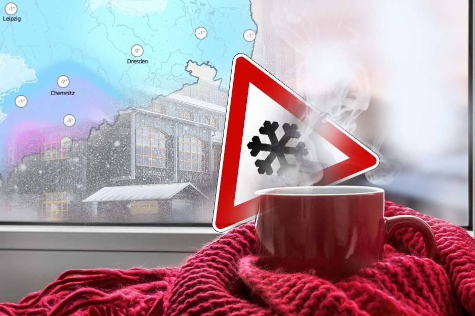 Am Wochenende wird es in Sachsen bitterkalt.