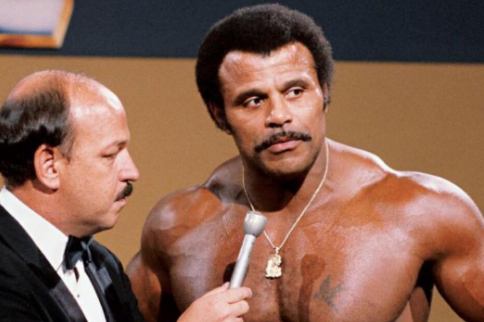 Was für ein Körper! Rocky Johnson war eine Maschine im Ring.