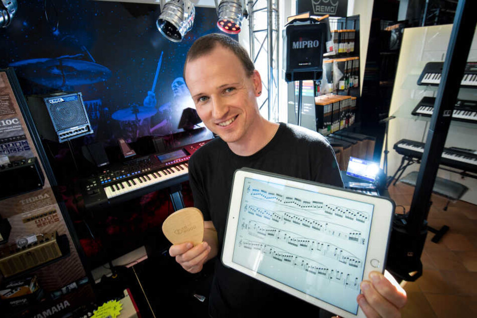 Seine App will die Musikwelt verändern: Ulrich Halfter (35) erfand "Scorefab".