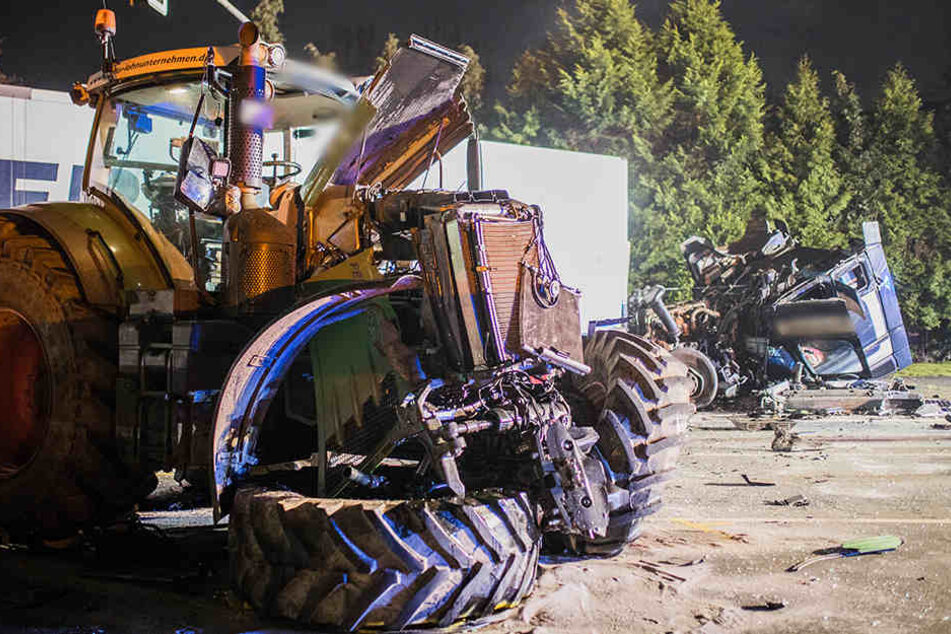 Selbst die Polizisten waren von dem Unfall geschockt.