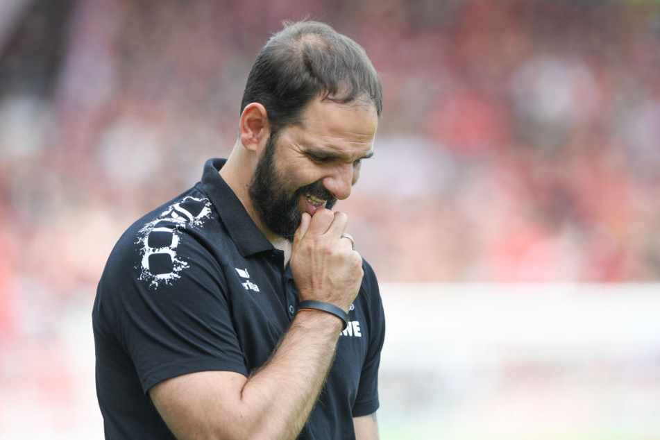 Auch Stefan Ruthenbeck, Trainer beim 1. FC Köln, hatte kein Mittel gegen die Freiburger.