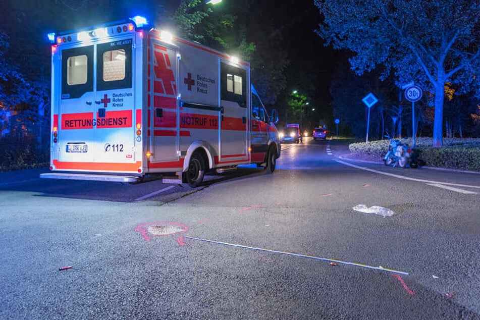 Die Mopedfahrerin kam mit schwersten Verletzungen in das Klinikum Weimar.