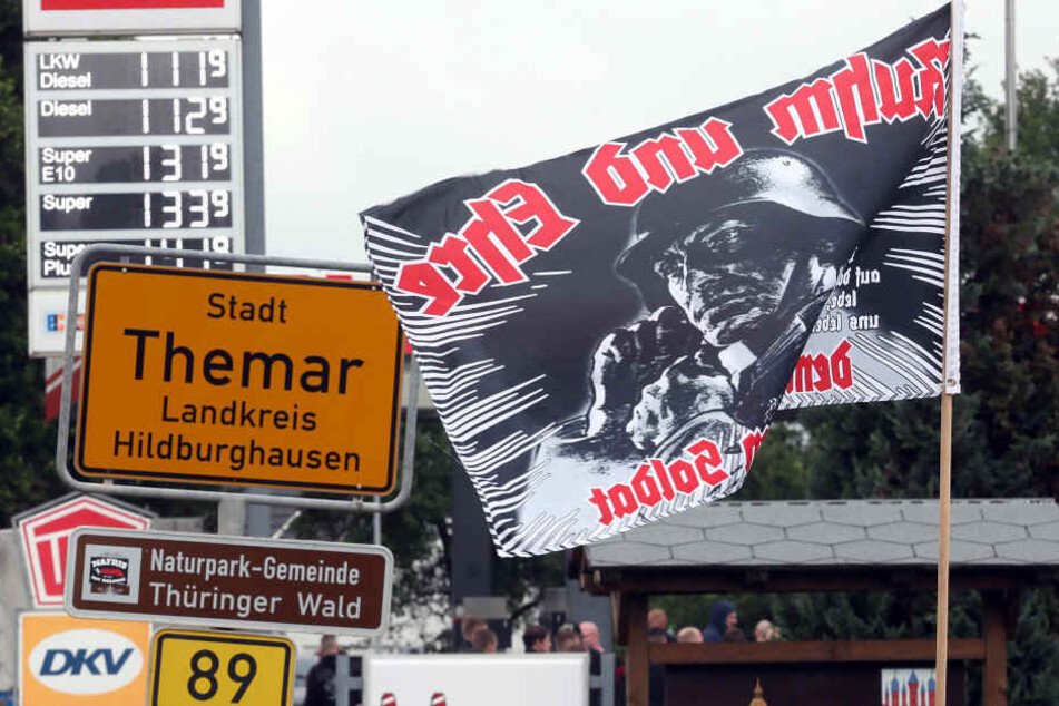 Vor allem in Themar gibt es immer wieder Rechtsrock-Konzerte.