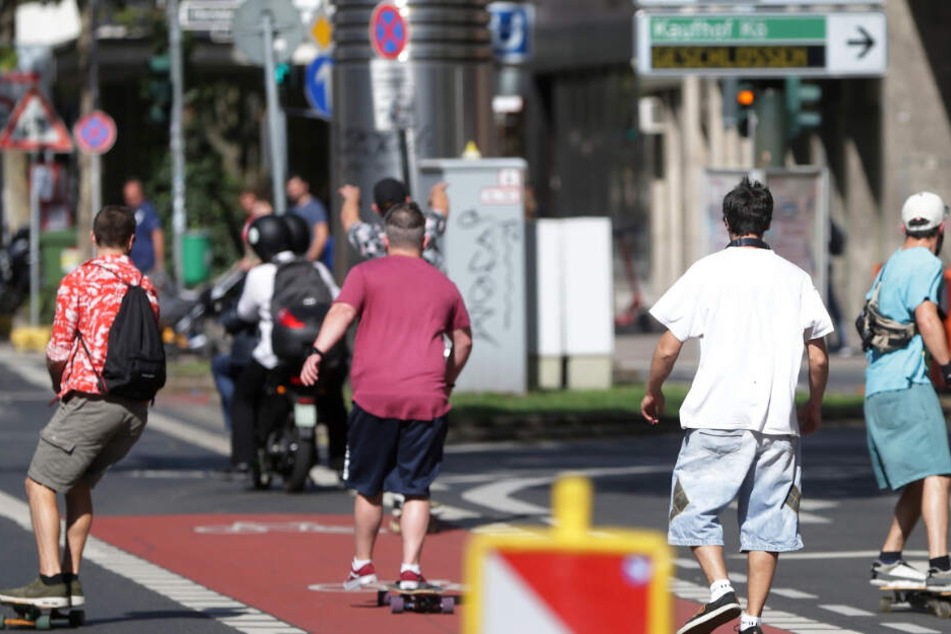 So könnte eine autofreie Innenstadt aussehen. (Symbolbild)
