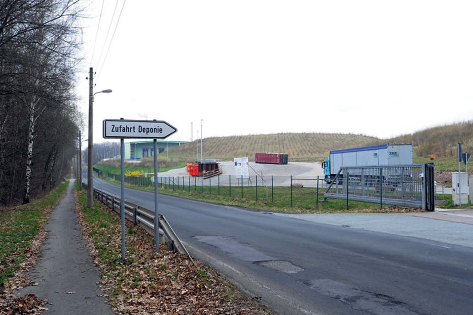Die Stadt plant ein neues Kraftwerk für Restmüllverbrennung am Weißen Weg in Hilbersdorf.