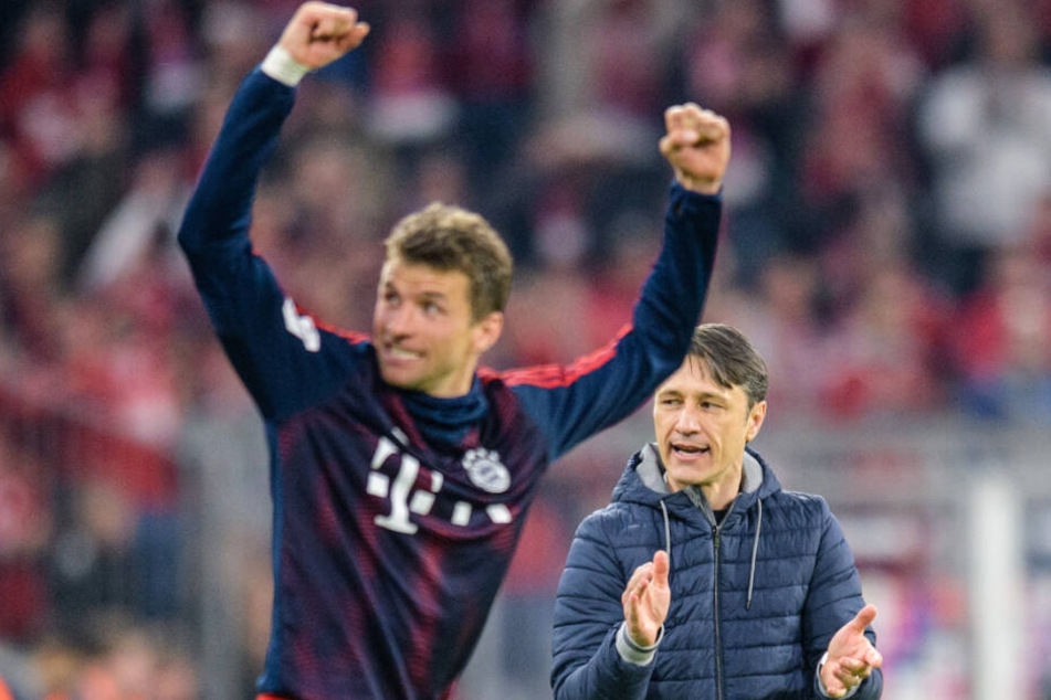 Auch Thomas Müller ist zuversichtlich, dass es mit der Meisterschaft klappt. (Archivbild)