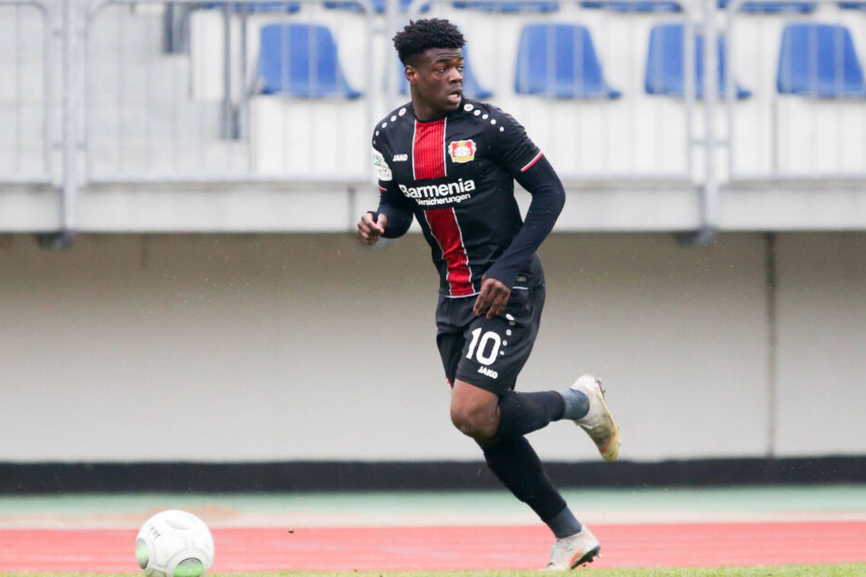 Herdi Bukusu war in der vergangenen Saison für die A-Junioren von Bayer Leverkusen am Ball.