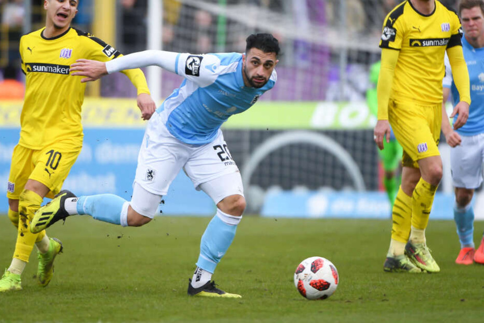 Der TSV 1860 München musste sich am Ende dem VfL Osnabrück geschlagen geben.