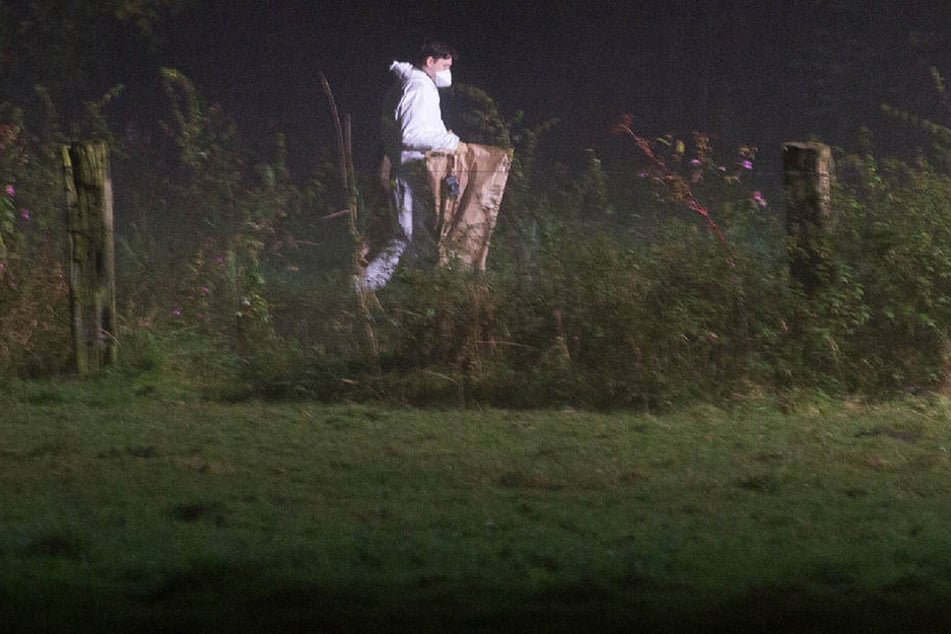 In einem Müllsack fand die Polizei den männlichen Säugling.