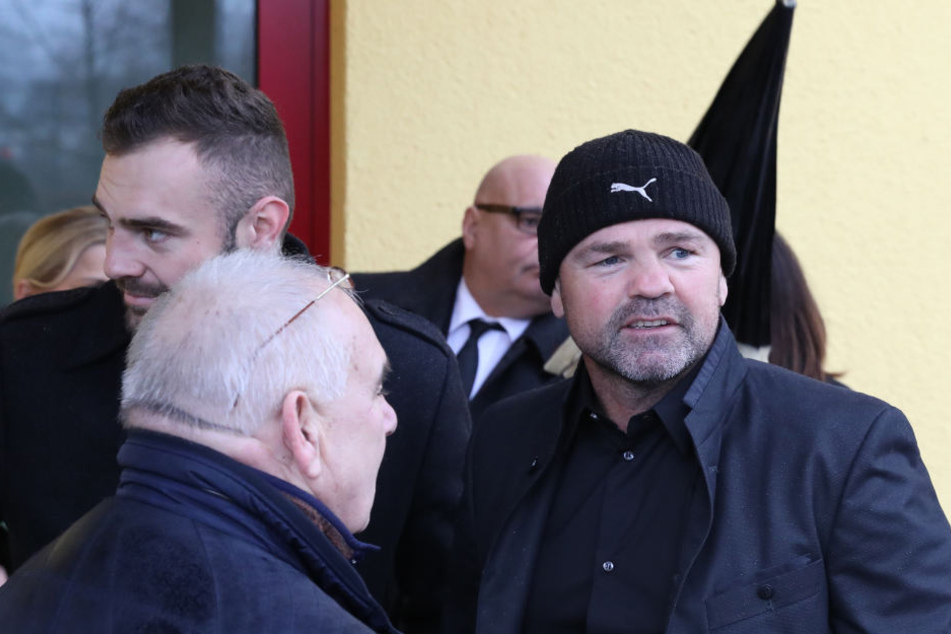 Auch Sven Ottke nahm an der Trauerfeier teil.