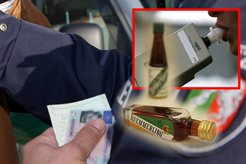 Offenbar war die Frau zu betrunken, um einen Atemalkoholtest durchzuführen. Die Polizisten behielten ihre Fahrerlaubnis ein. (Symbolbild)