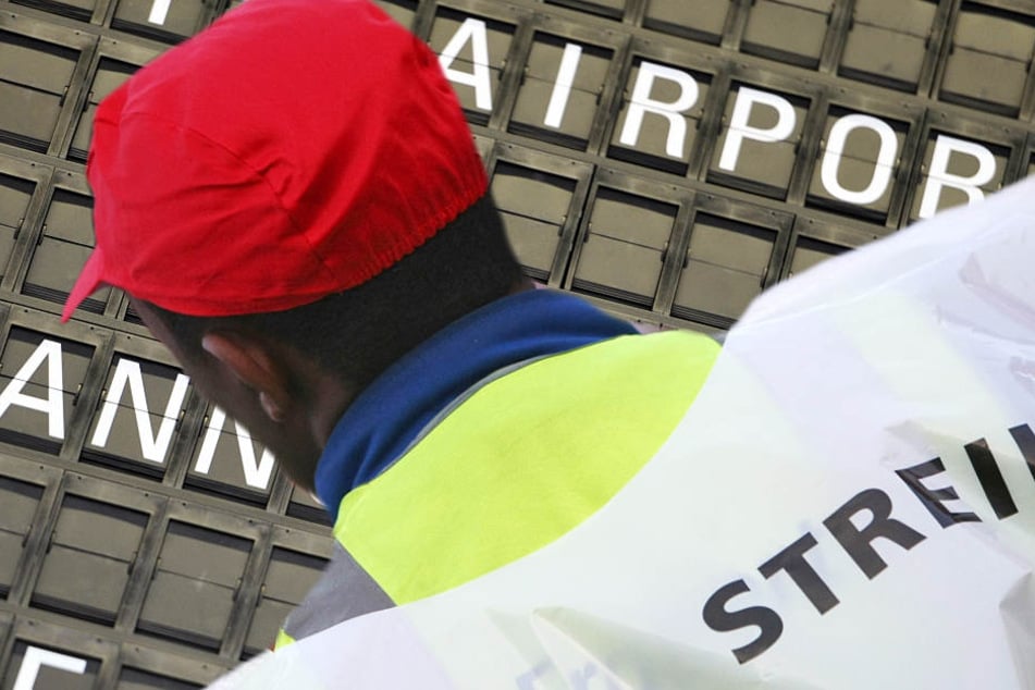 Ein Warnstreik führt am Flughafen Frankfurt zu Verzögerungen und Ausfällen (Symbolbild).