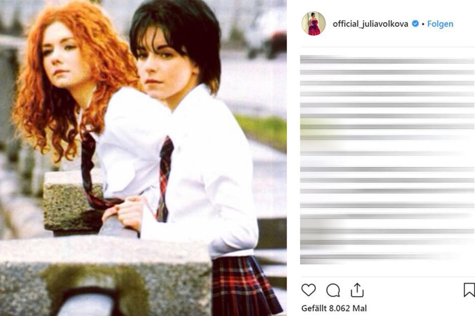 So kennt sie fast jeder noch: Als Mädchenband t.A.T.u.