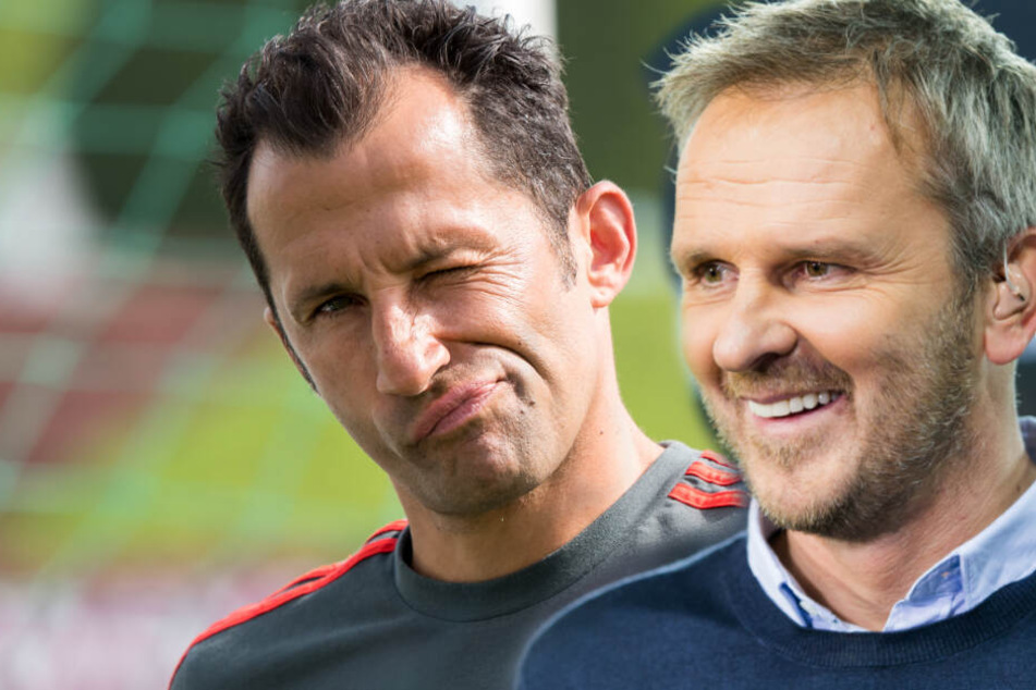 FC Bayern Sportdirektor Hasan Salihamidzic stört sich an Sky-Experte Dietmar Hamann (45). (Bildmontage)