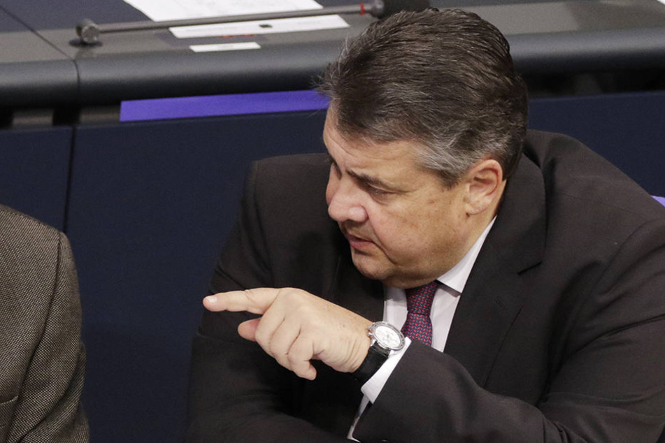 SPD-Vorsitzender Sigmar Gabriel (57).