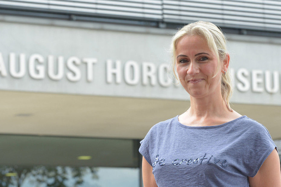 Pressesprecherin Annett Kannhäuser erinnert sich noch gut an den Diebstahl im August-Horch-Museum in Zwickau.