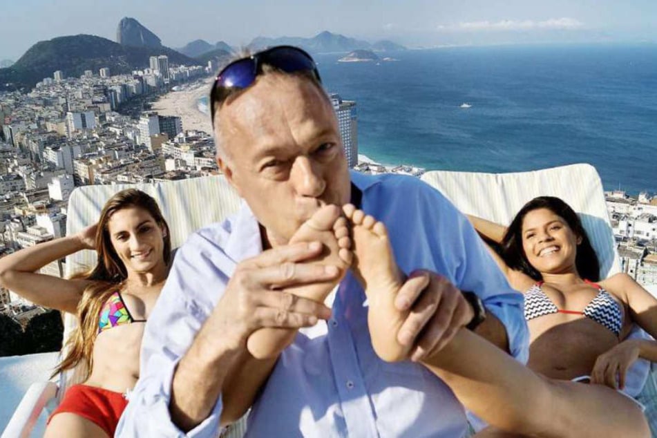 An der Copacabana lässt es sich der Auswanderer gutgehen.