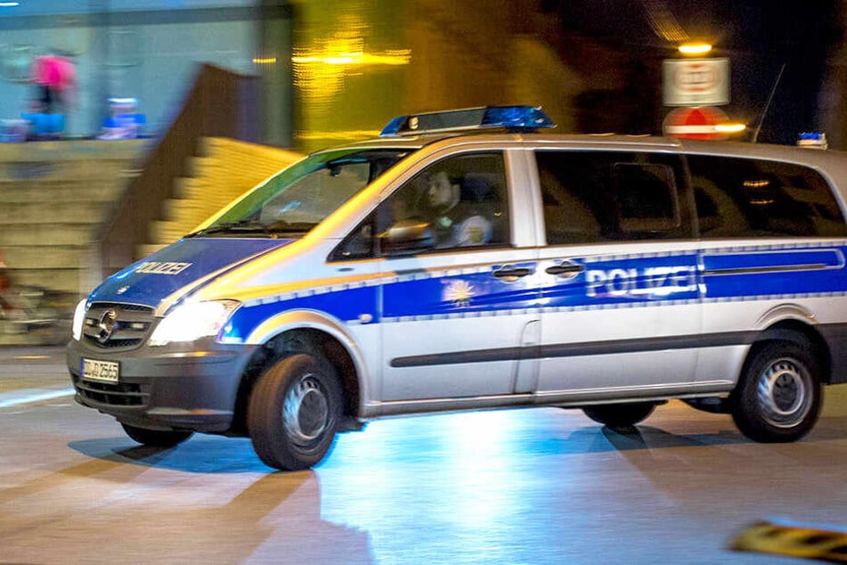 Polizeibeamte sind häufiger auf der Alaunstraße in Dresden unterwegs (Symbolbild).