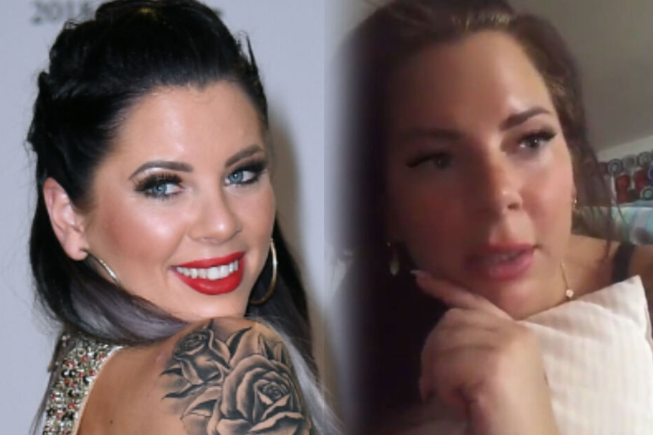 Normalerweise top geschminkt, zeigte sich Jenny am Dienstag ihren Fans verheult und verletzt.