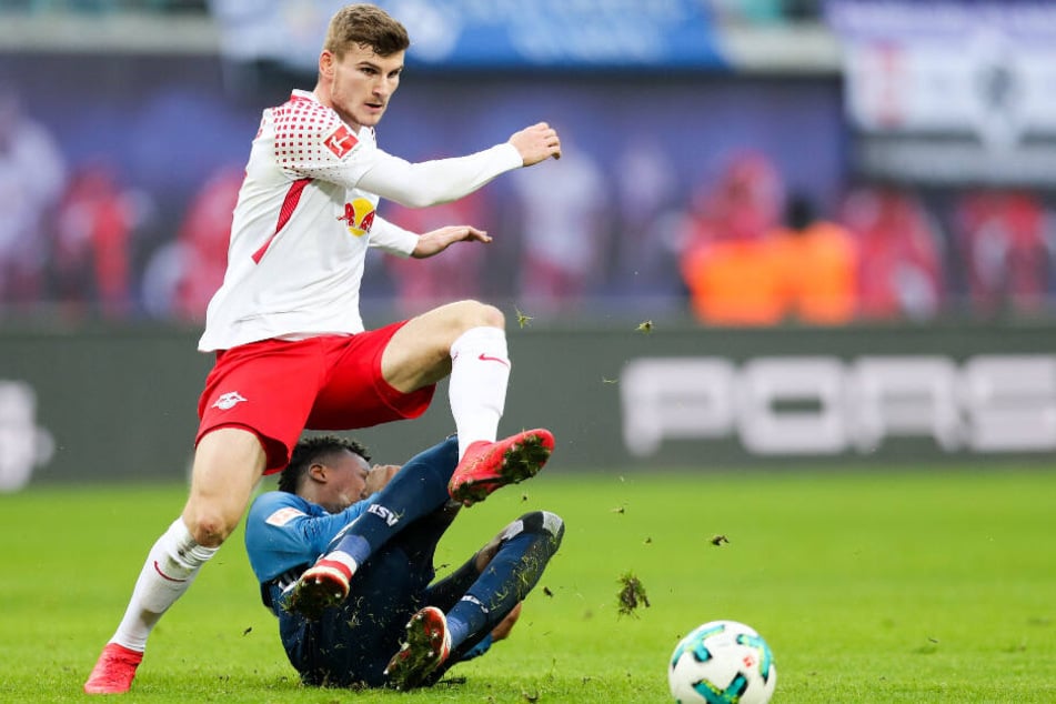 In der vergangenen Saison standen sich Hamburgs Gideon Jung und Leipzigs Timo Werner noch in der 1. Liga gegenüber.