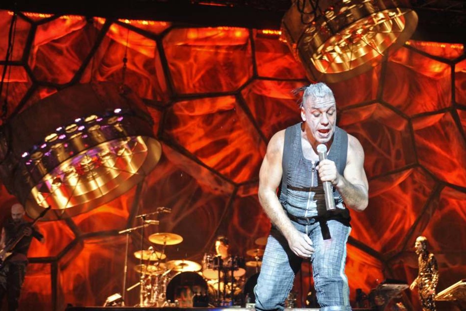 Frontmann Till Lindemann.