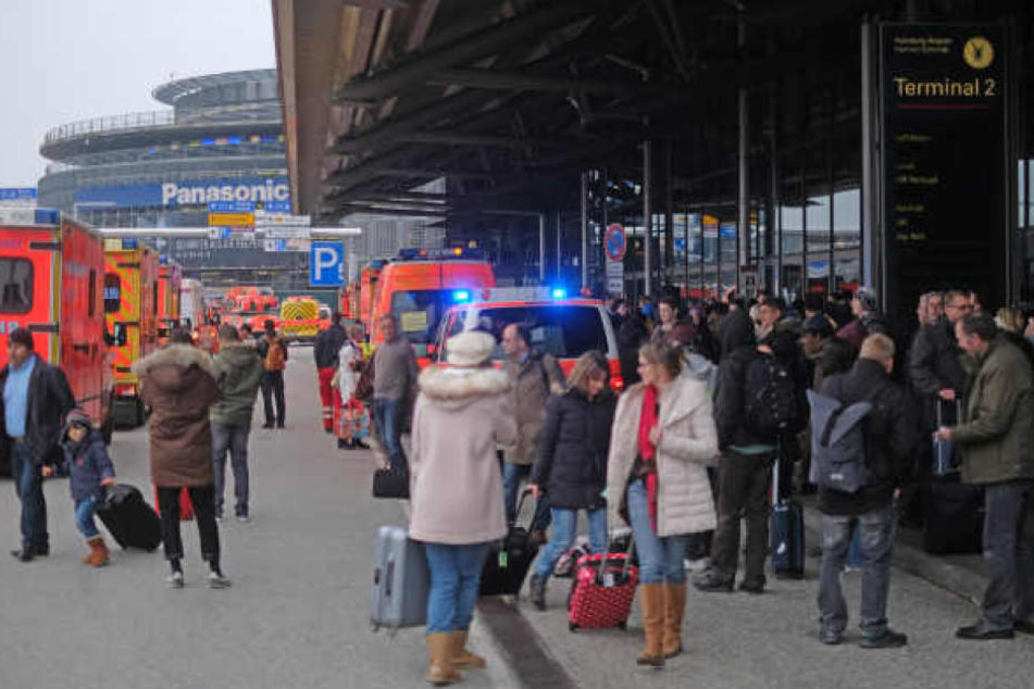 Am Montag hat es am Helmut-Schmidt-Flughafen in Hamburg erneut einen Reizgasalarm gegeben (Foto von Sonntag).