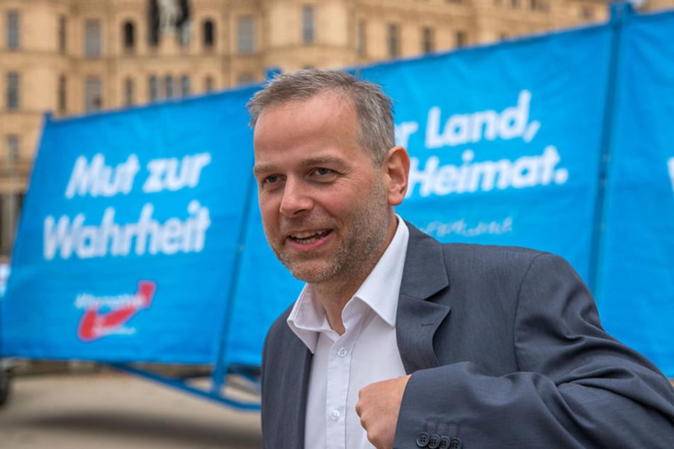 Leif-Erik Holm (46) könnte am Sonntag in Meck-Pomm mit seiner AfD die zweitstärkste Partei werden.