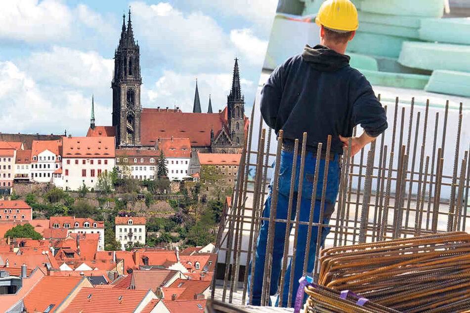 Rund um Meißen
wird besonders fleißig gewerkelt. Schon
im Vorjahr arbeiteten
die Erwerbstätigen
hier am längsten.