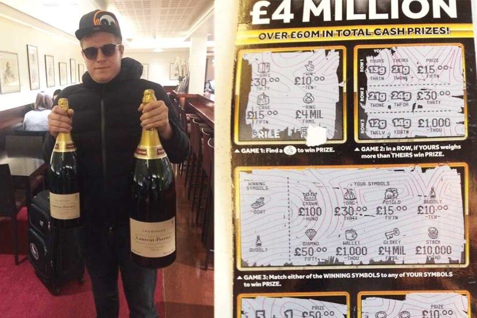 Mark Goodram (36) träumte wohl schon immer davon Millionär zu sein.