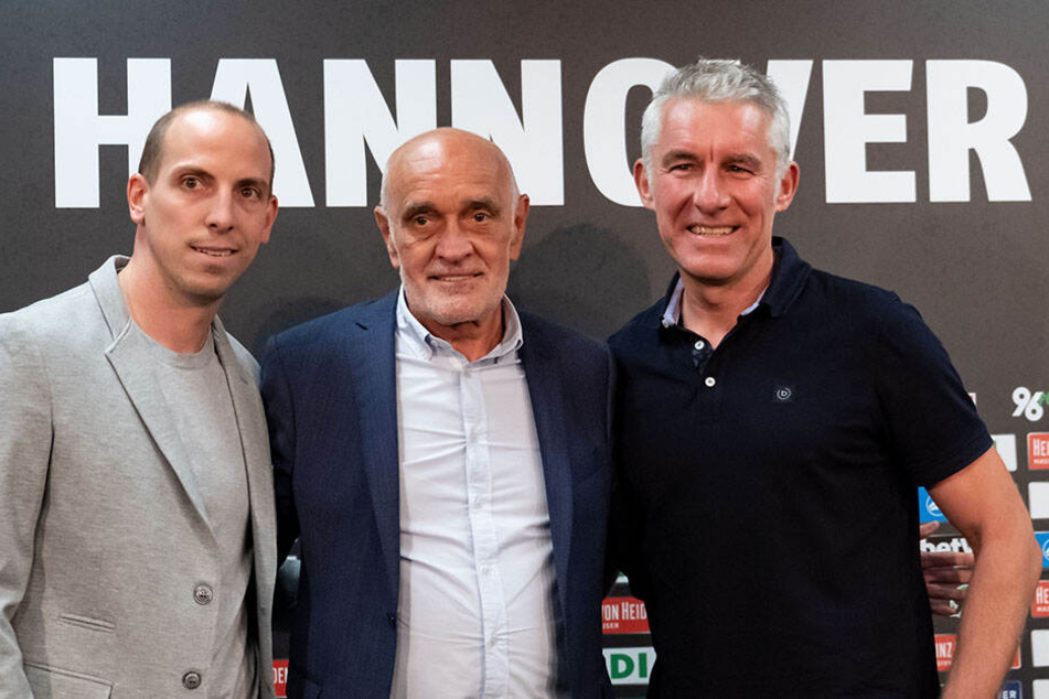 Das Trio bestehend aus Jan Schlaudraff, Martin Kind und Mirko Slomka soll Hannover 96 zurück in die Erfolgsspur führen.