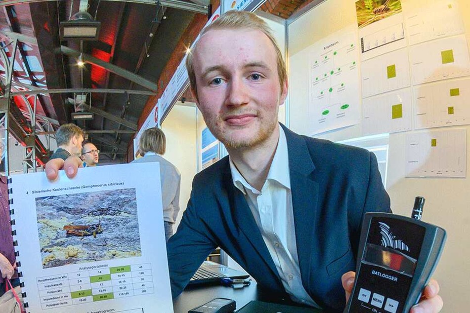 Falco Eigner (18) vom Gymnasium Einsiedel wurde Landessieger im Fachbereich Biologie. Der Bundeswettbewerb im Mai ist für ihn ein "Heimspiel".