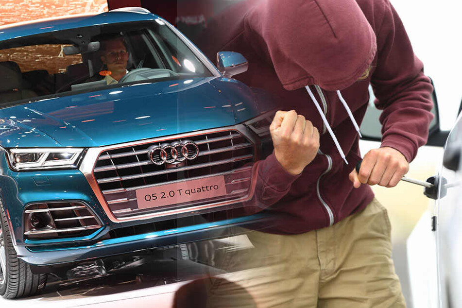 Unbekannte haben einen Audi Q5 aus einem Polizegelände gestohlen. (Symbolbild)