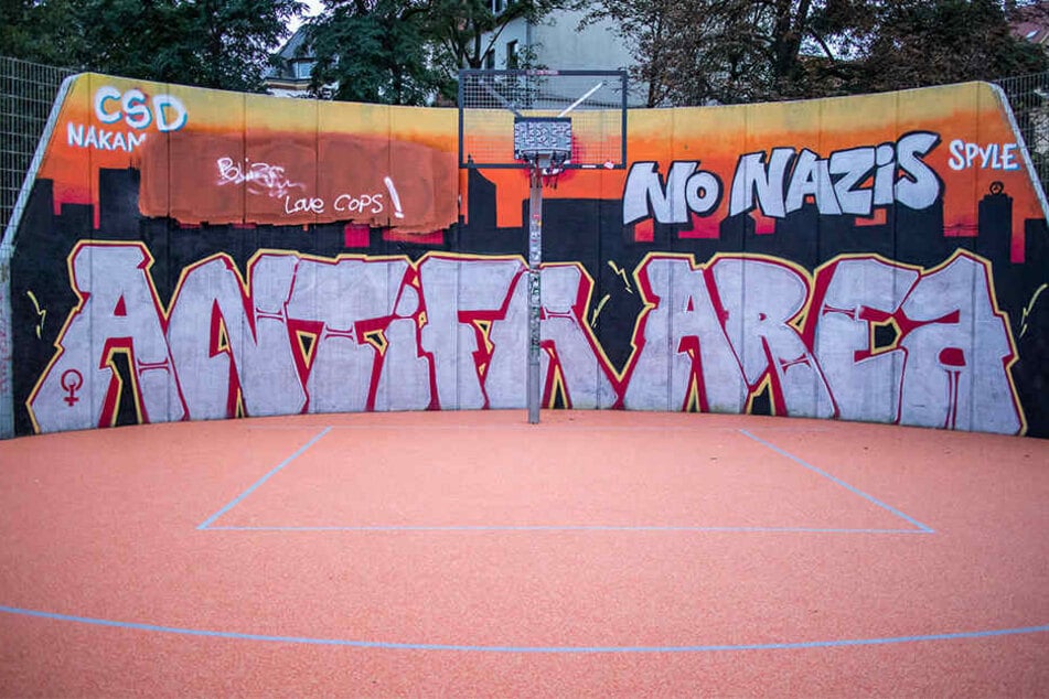 Bisher wurde das Graffito schon fünfmal entfernt.
