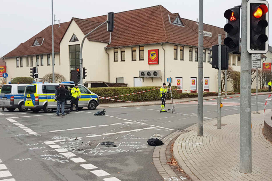 An dieser Kreuzung ereignete sich der tödliche Unfall.