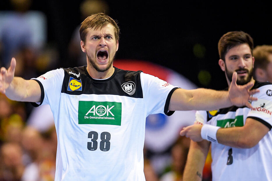 Bissen gegen Norwegen auf Granit: Deutschlands Fabian Böhm und Kollegen.