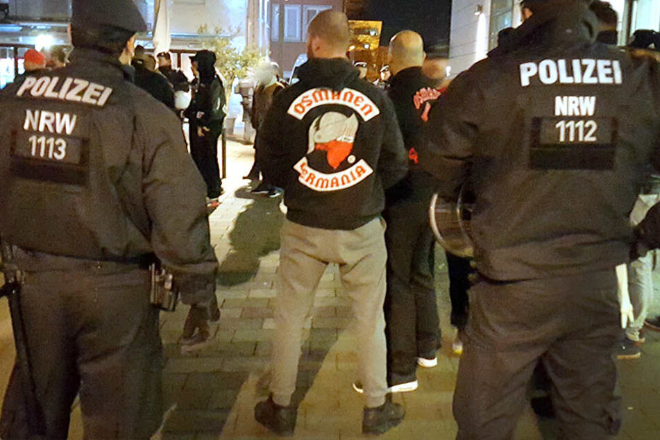 Die Polizei NRW hat schon einmal die Rocker Osmanen Germania kontrolliert.