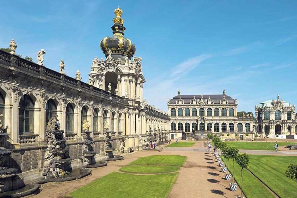 41 Tage dauerten vor 300 Jahren die Hochzeitsfeierlichkeiten im Zwinger.