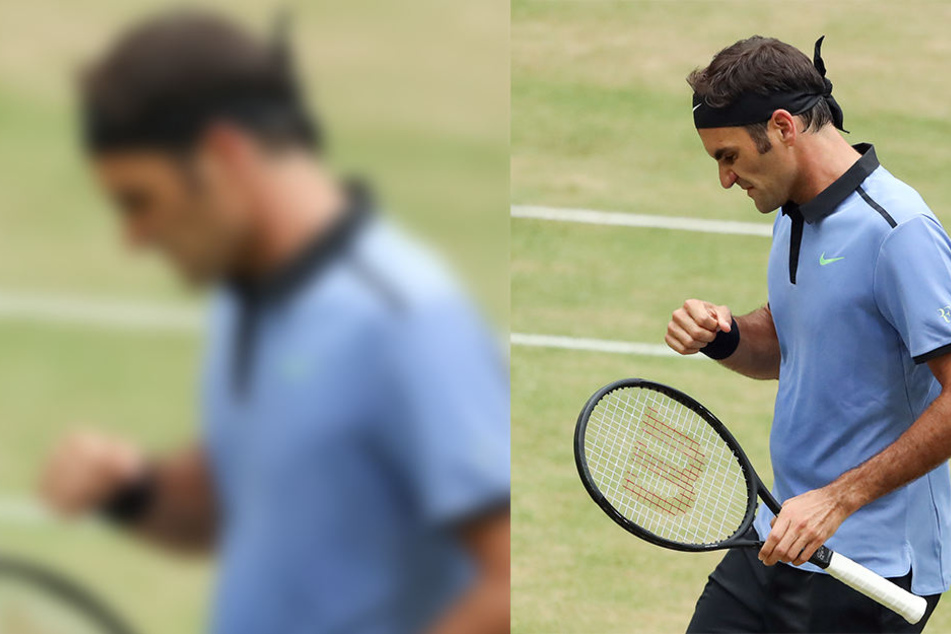 Roger Federer, der ebenfalls am Samstag den Einzug ins Finale perfekt machte, freut sich auf das Duell.