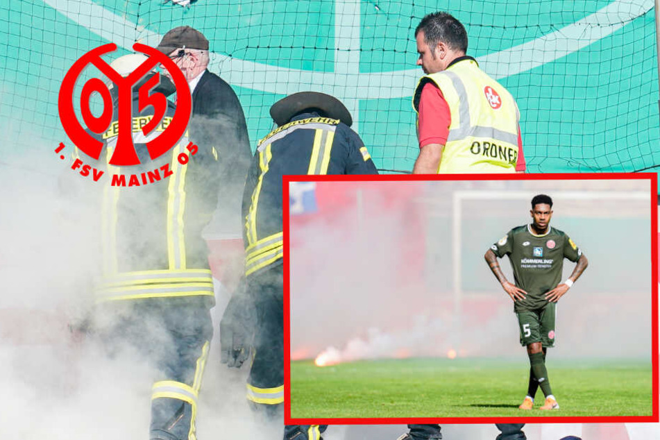 Pyrotechnik im Stadion: FSV Mainz kündigt heftige Konsequenzen an