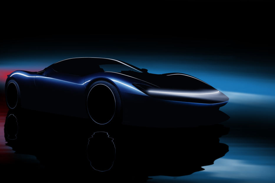 Bislang verrät Pininfarina nur die geplanten Konturen des Battista.