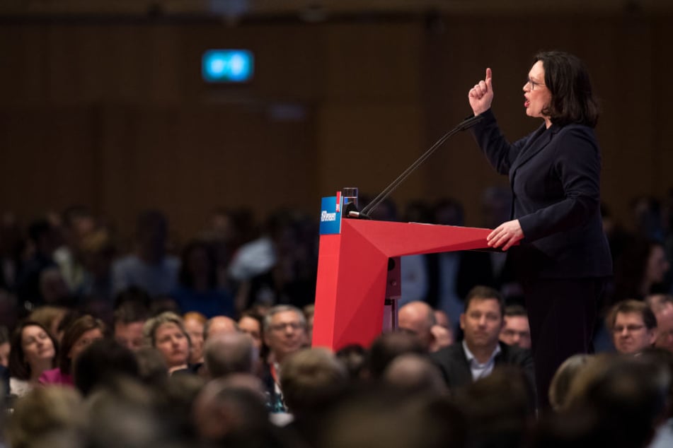 In ihrer Rede erklärte sie, den digitalen Kapitalismus bändigen zu wollen.