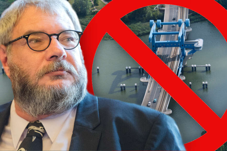 Die Demo soll für einen besseren Anschluss Usedoms werben, sorgt aber vorerst für den gegenteiligen Effekt. (Bildmontage)