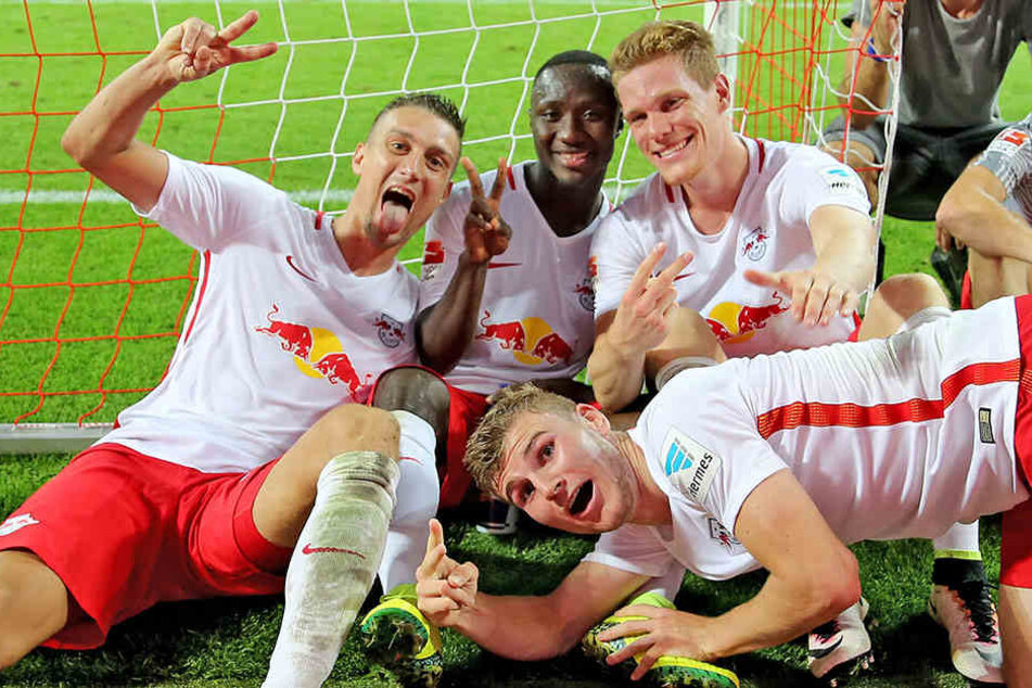 Machen sich die Spieler von RB Leipzig am Samstag das schönste Geburtstagsgeschenk?